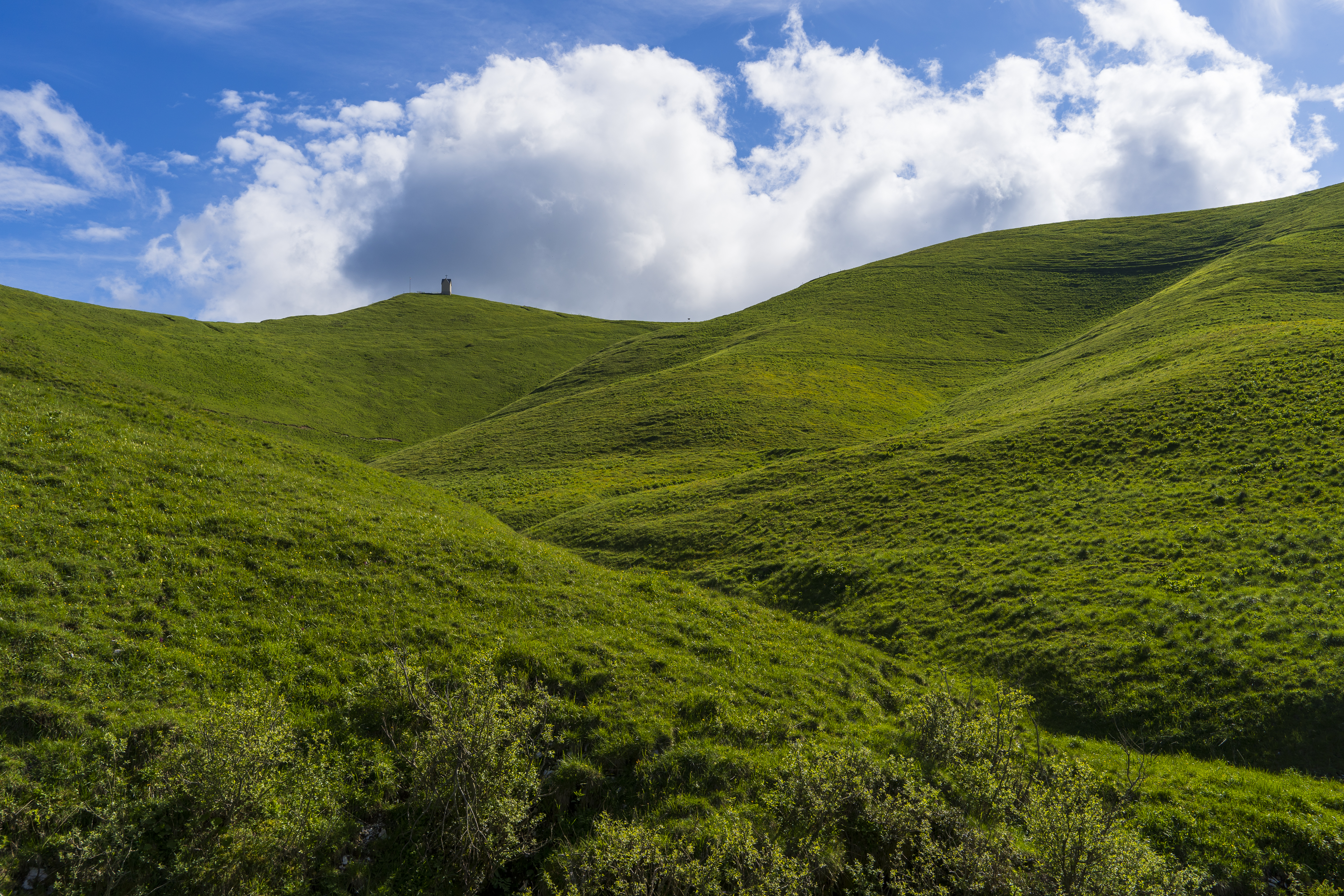 Paesaggio tra Monte Grappa e Piave
